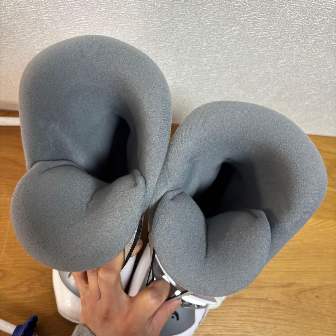 ジュニアスキーセット　K2 136cm 24-24.5cm ストック付