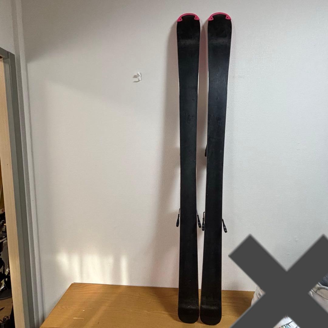 ジュニアスキーセット　K2 136cm 24-24.5cm ストック付