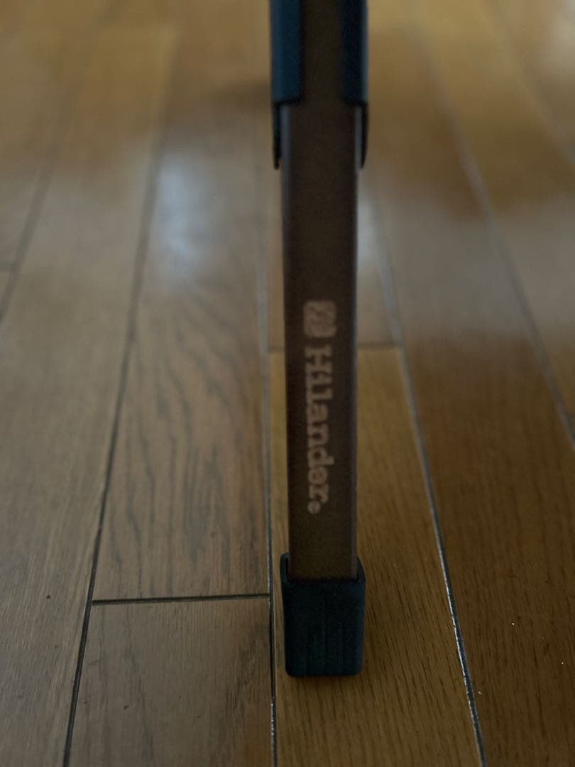 Hilanders ウッドロールトップテーブル 120×60cm