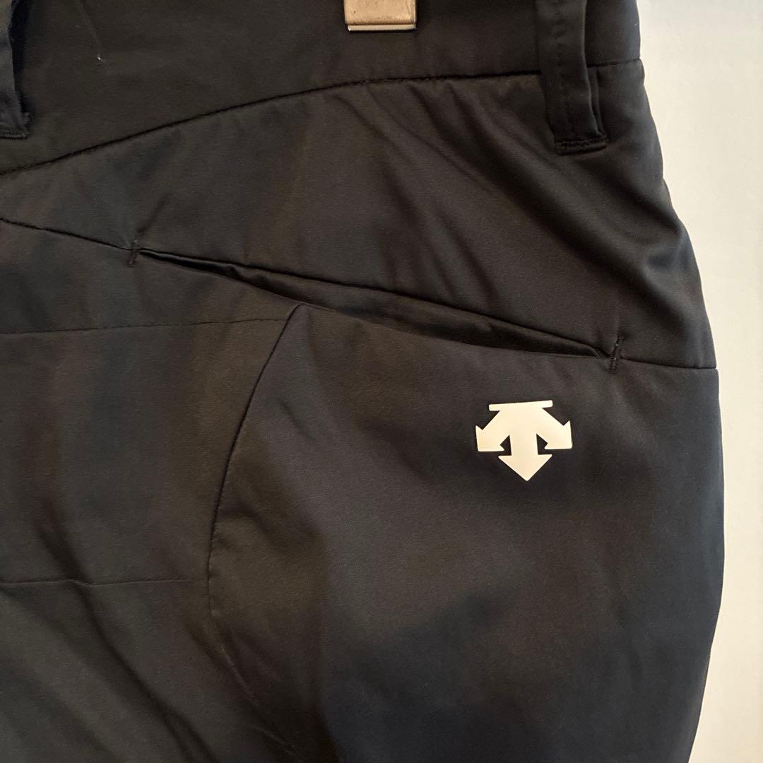 DESCENTE中綿入りズボンブラックデサントズボン