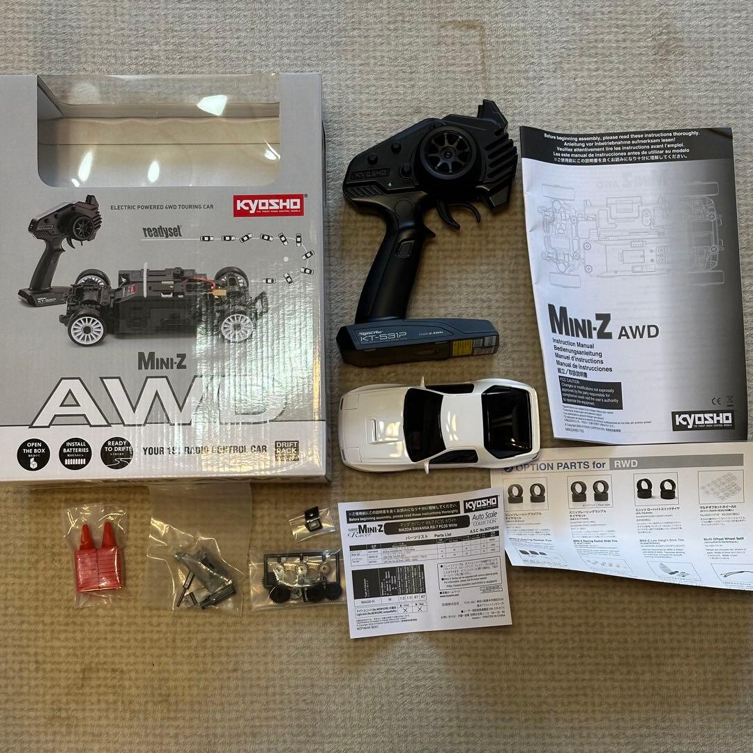 京商　中古　ミニッツ　マツダ　RX7 FC3S ドリフトパック　レディセット