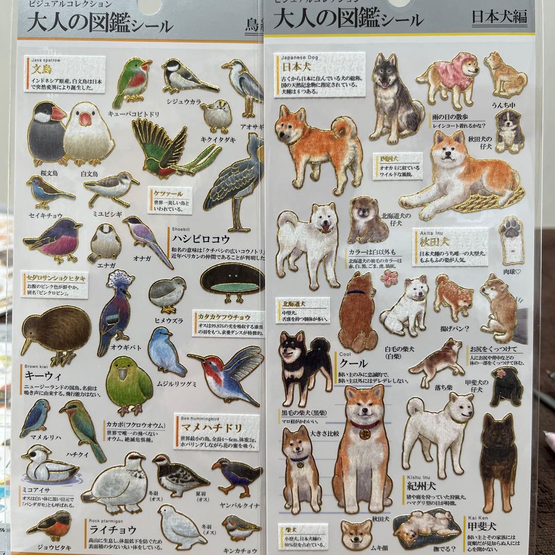 大人の図鑑シール 20枚 まとめ売り