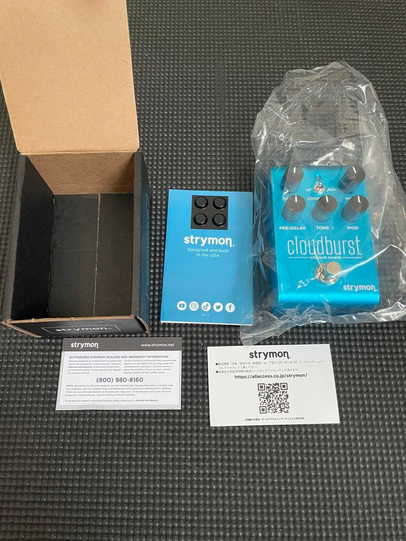 ギター Strymon Cloudburst Ambient Reverb