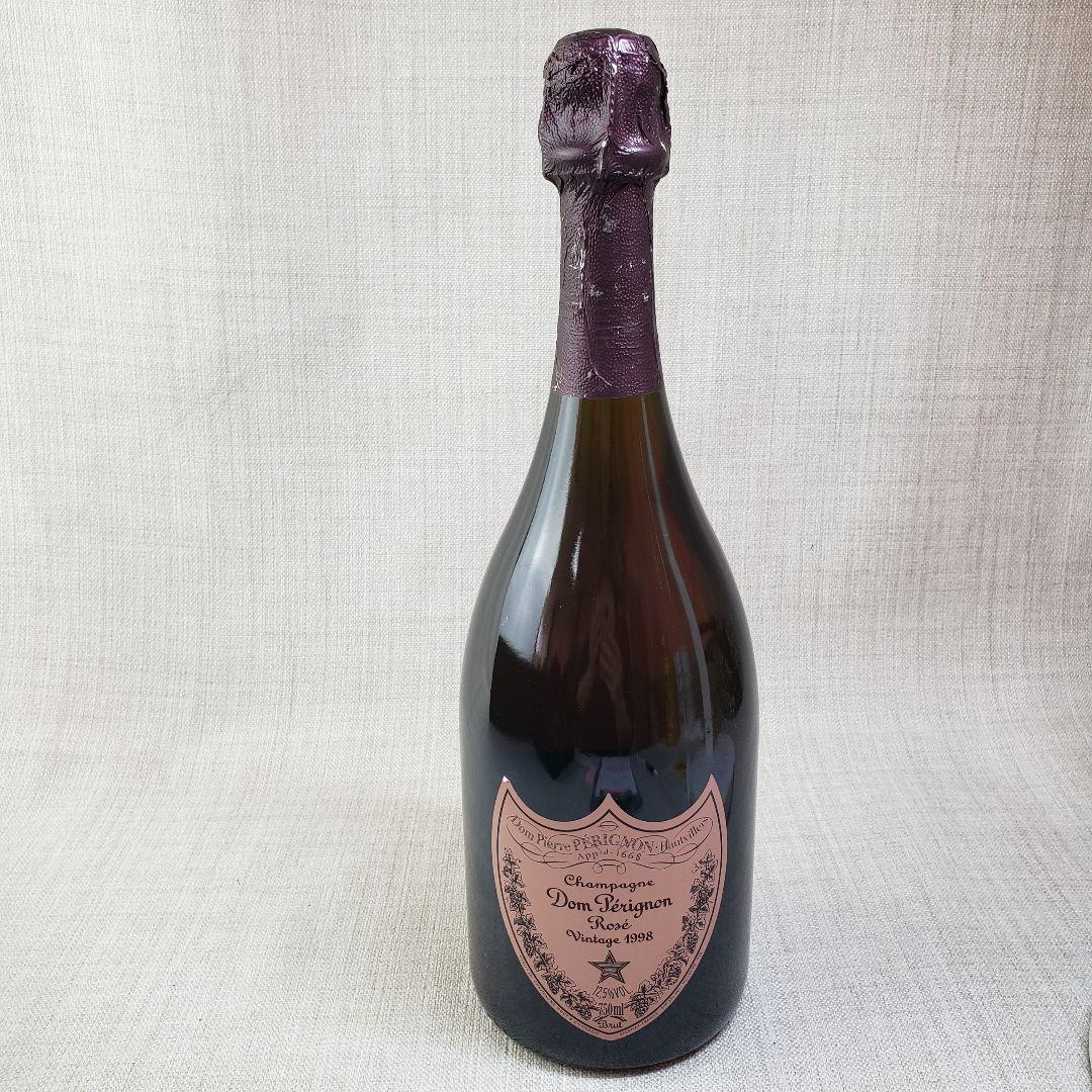 未開栓 希少 ドンペリ ドン・ペリニョン ロゼ ヴィンテージ 1998