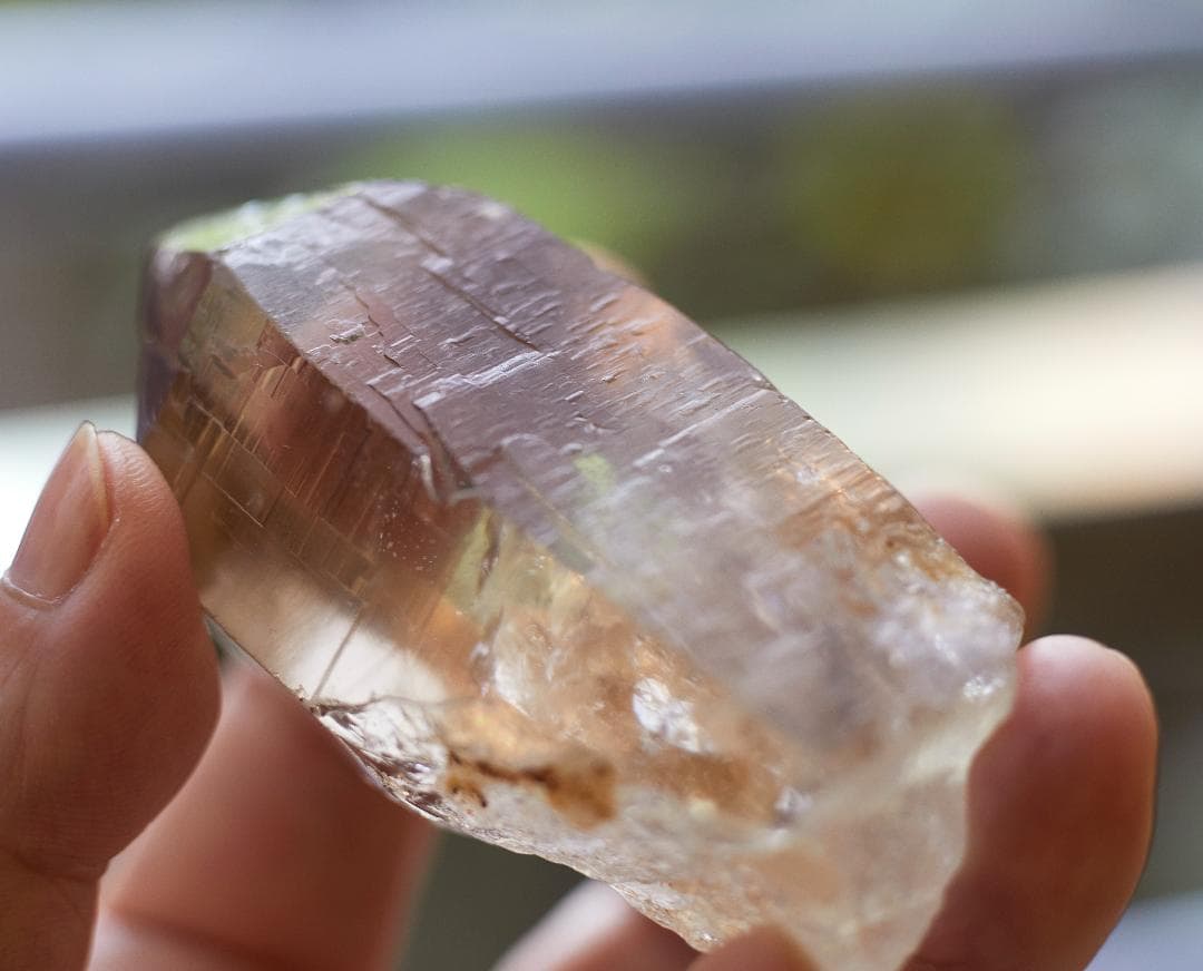 超希少　ヒマラヤ水晶　ガウリシャンカール産スモーキークォーツ　原石163.5g