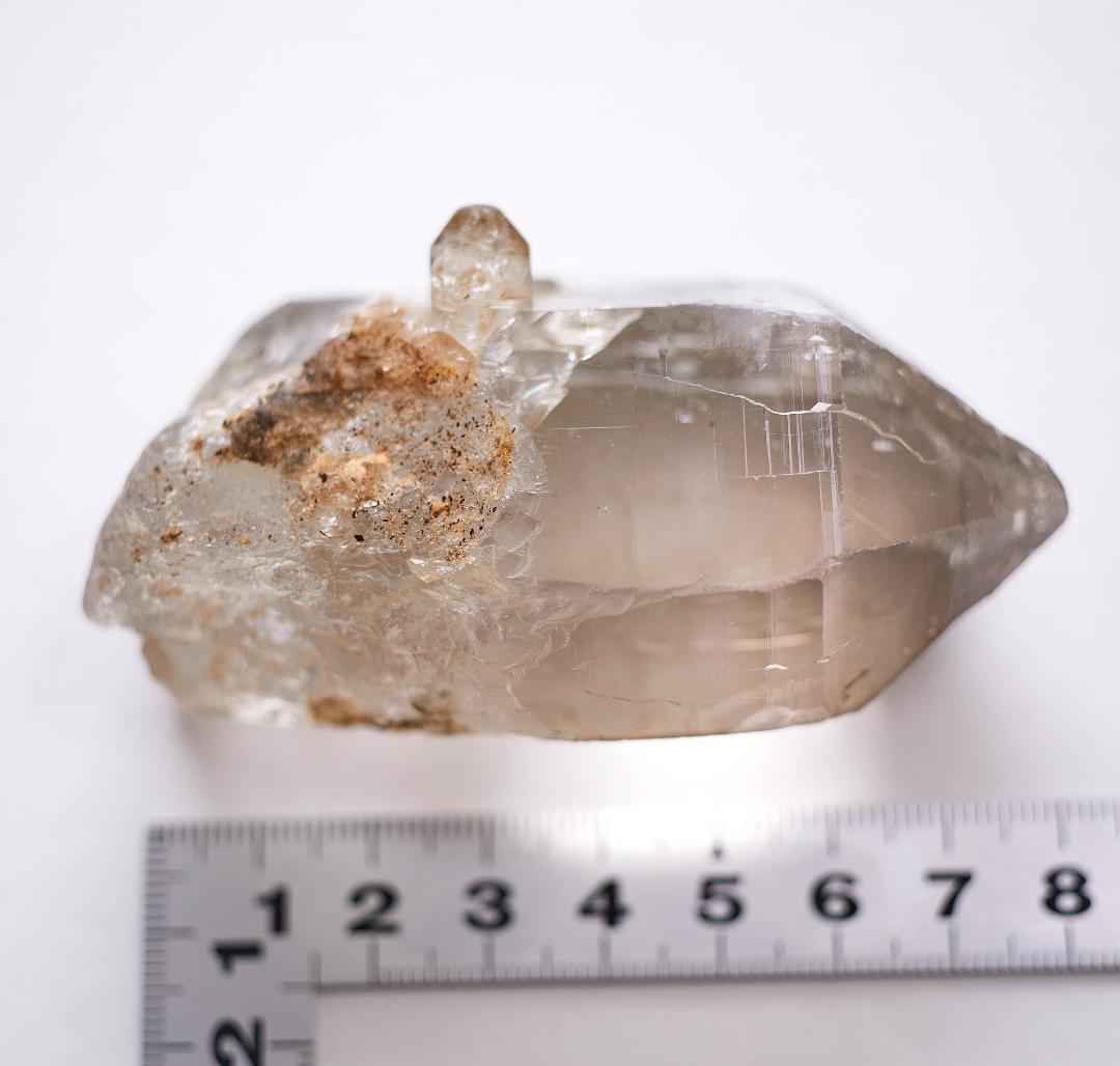 超希少　ヒマラヤ水晶　ガウリシャンカール産スモーキークォーツ　原石163.5g