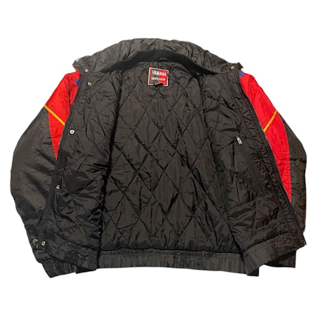 90s YAMAHA ヤマハ中綿入り ナイロン レーシングジャケット ビンテージ