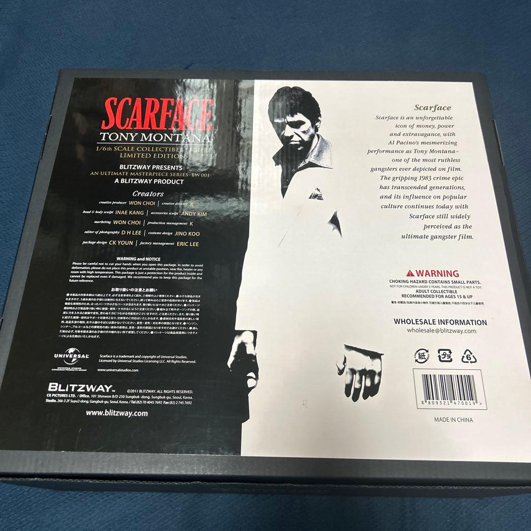 ブリッツウェイ スカーフェイス トニー・モンタナ 1/6アクションフィギュア