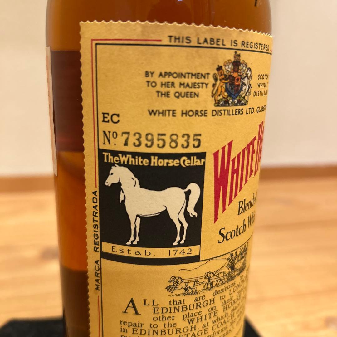 古酒 ホワイトホース ティンキャップ スコッチウイスキー WHITE HORSE