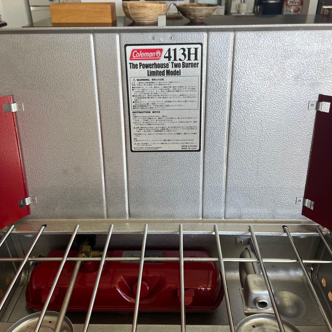 希少限定品Coleman コールマン　ツーバーナー413Hリミテッドモデル