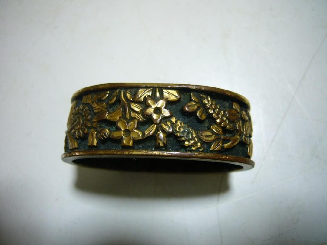 縁 銘『吉長』刀装具 日本刀