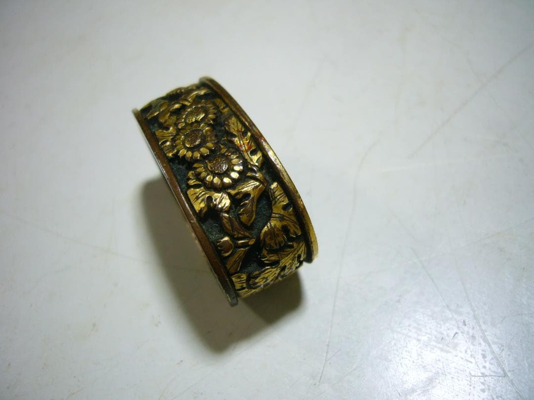 縁 銘『吉長』刀装具 日本刀