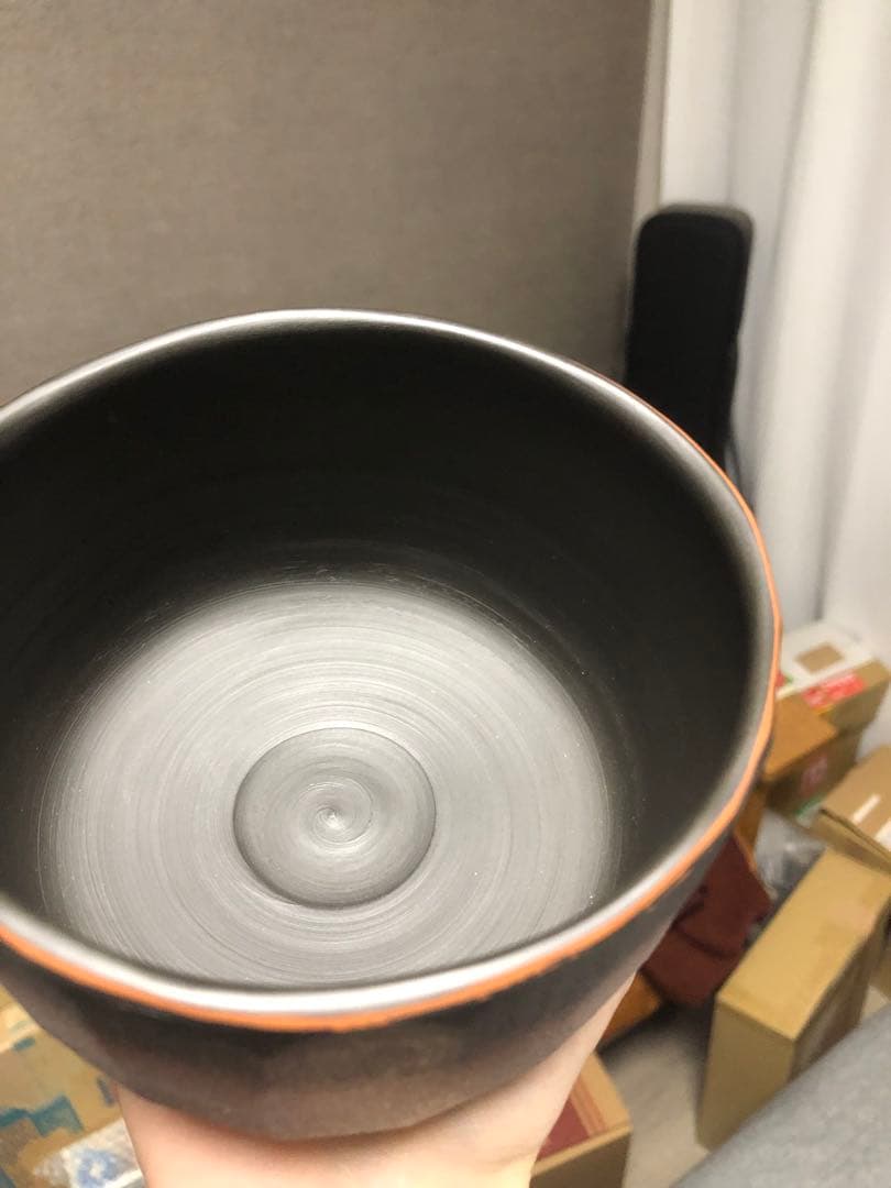 常滑焼 鯉江廣 あけぼの彩茶 受賞作品 茶道具 陶器 茶器 共箱 共布