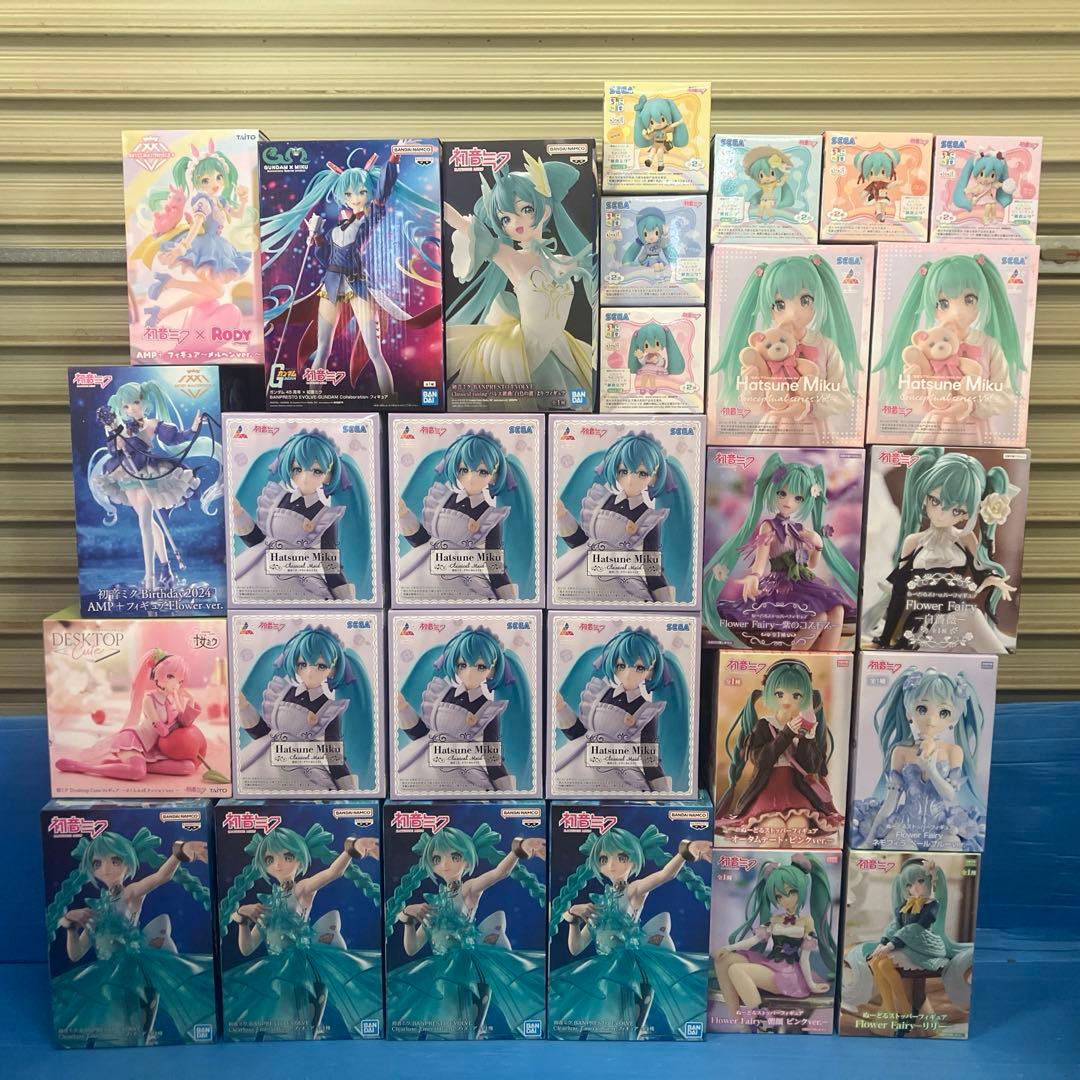 初音ミク 美少女フィギュア プライズフィギュア まとめ売り 29点