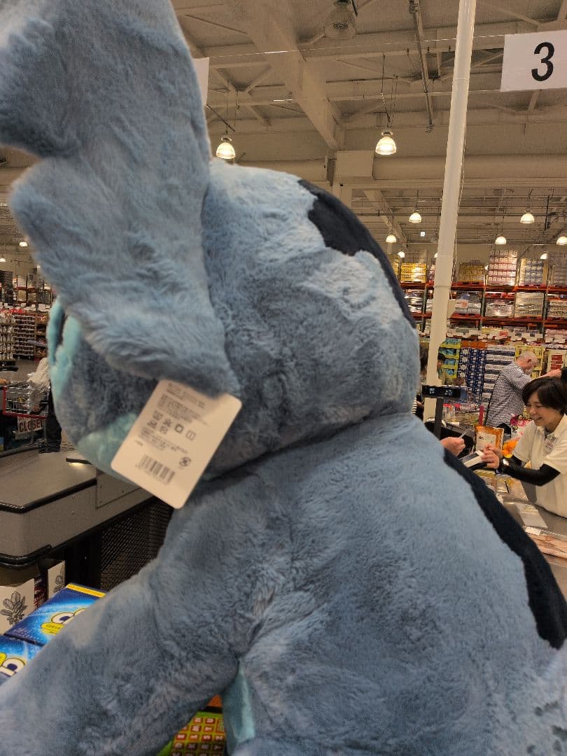 もう残りわずか大きいスティッチぬいぐるみ