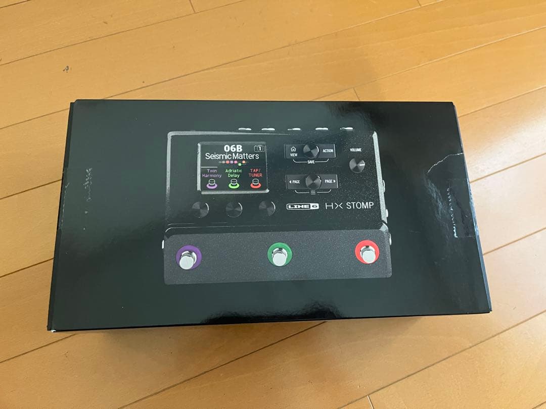 LINE6 HX stomp ギター・ベース兼用マルチエフェクター