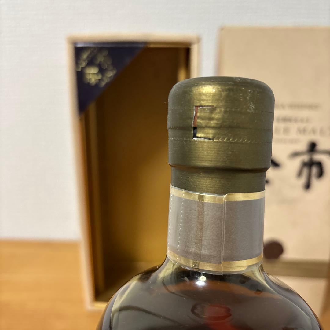 ニッカ　ウイスキー　余市15年　単一蒸溜所モルト　旧ラベル　箱付　未開封②