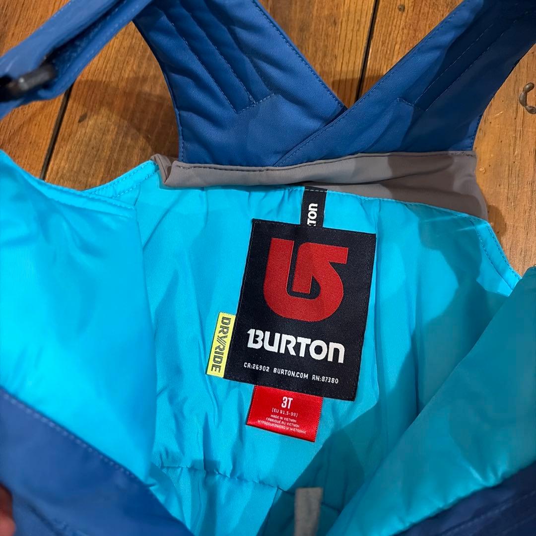 （希少）BURTON バートン 子どもスノーウェア 3T トイストーリー90