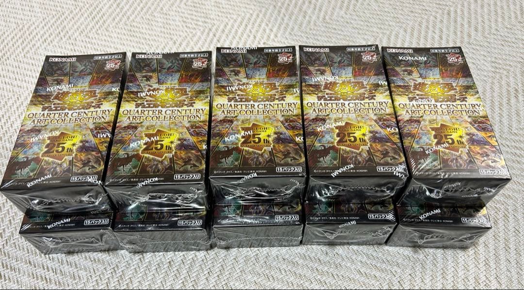 本日限定特価　遊戯王　アートコレクション　未開封10box アーコレ