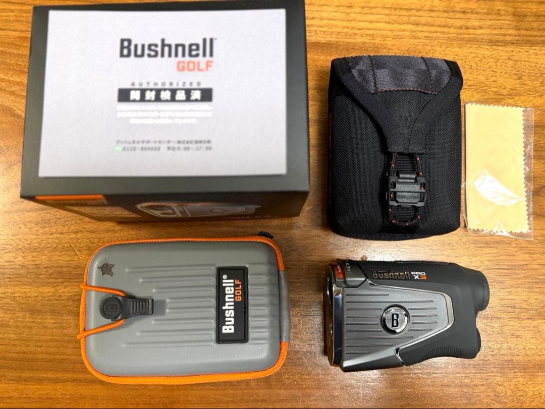 Bushnell（ブッシュネル）PRO X3 ゴルフ用レーザー距離計 ケース付き