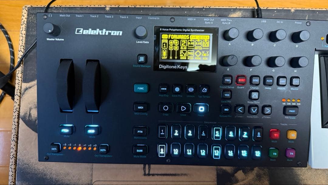 鍵盤楽器 Elektron Digitone Keys