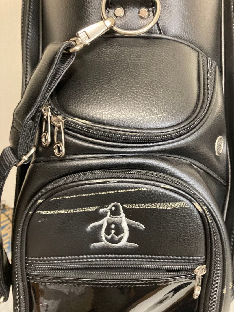 Munsingwear ブラック ゴルフバッグ