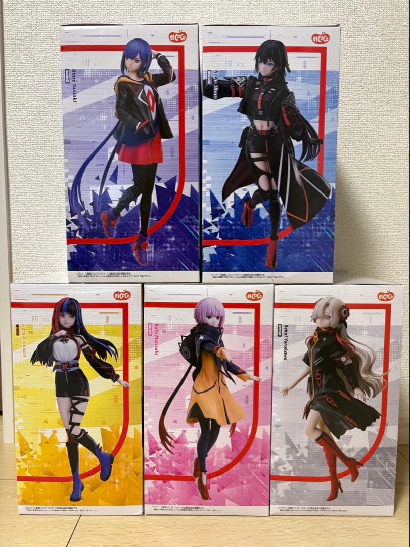 神椿市建設中。 ラウンドワン限定 フィギュア 5体セット