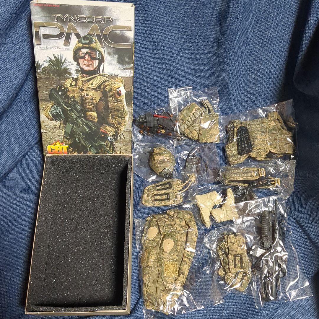 1/6.12インチ　ミリタリーフィギュア　傭兵装備セットTYNCORP PMC