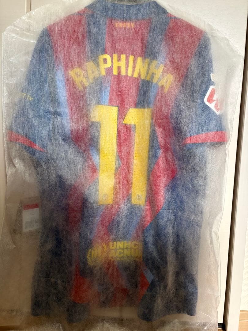 【完売品/美品】バルセロナ 25/26 4thユニフォーム #11 ハフィーニャ