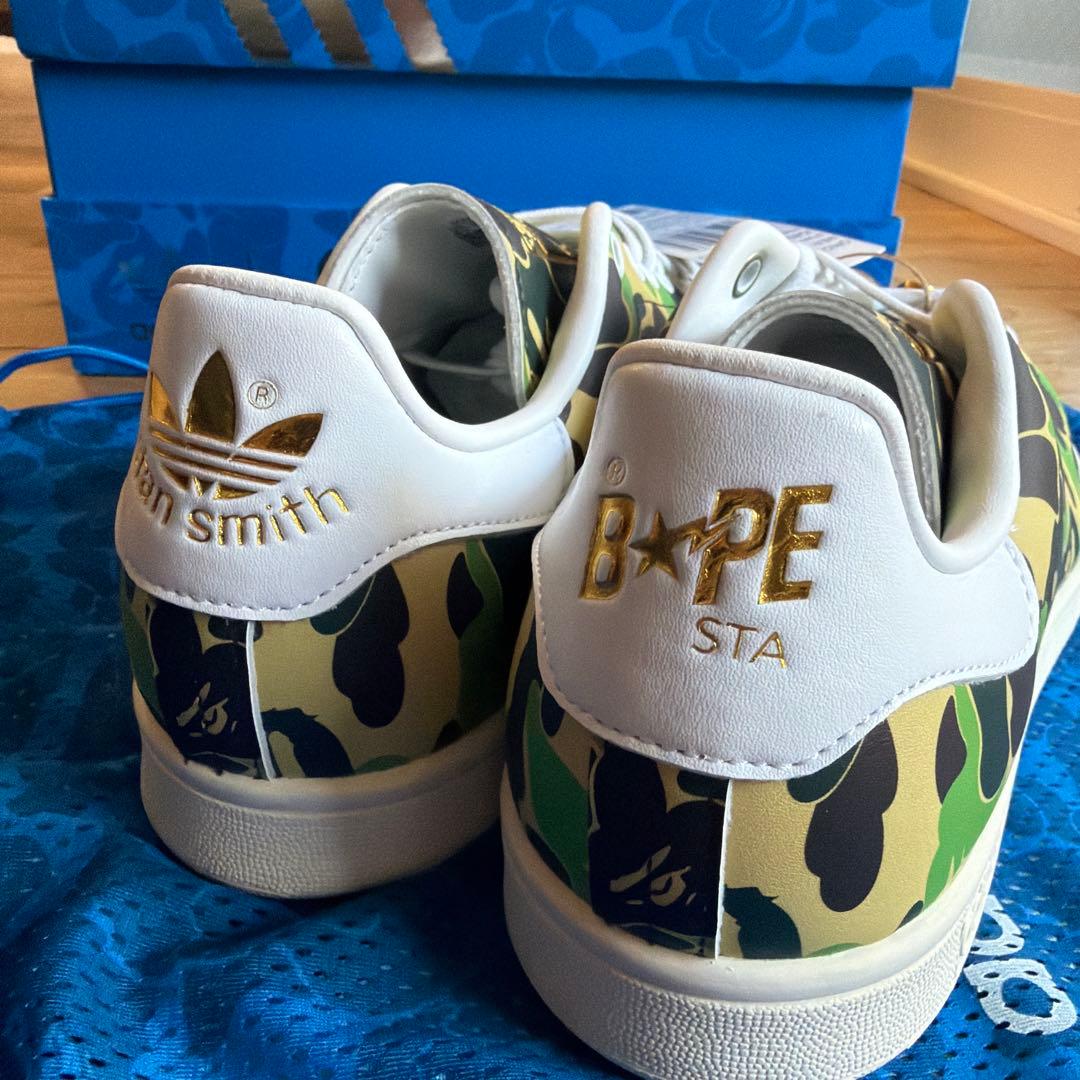 【新品未使用】Adidas Stan Smith BAPE GOLF 26.5㌢