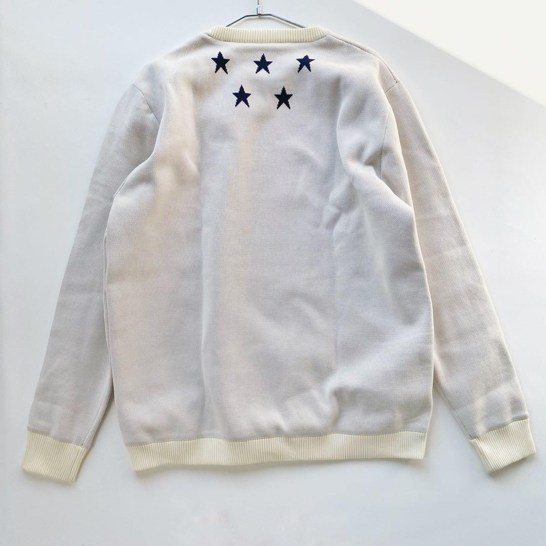 24AW ヴィ トゥエルヴ ニット XXlL クリーム US KNIT