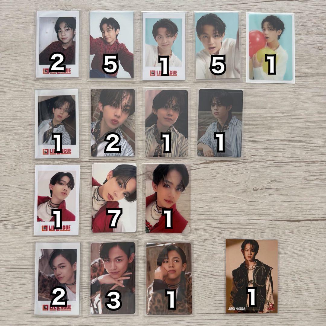 LIL LEAGUE 難波碧空 グッズ まとめ売り