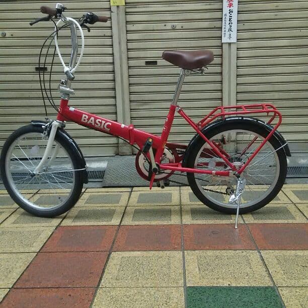 折り畳み自転車です。