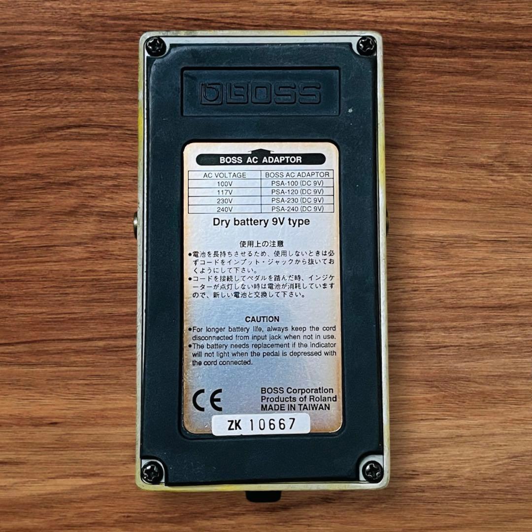 【超レア】BOSS OD-3 超初期ロット初年度1997年8月　ZK10シリアル