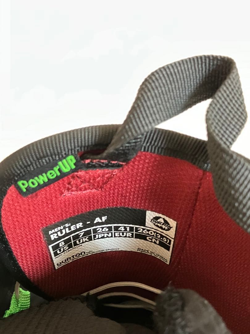 BURTON RULER スノーボード ブーツ メンズ 26cm