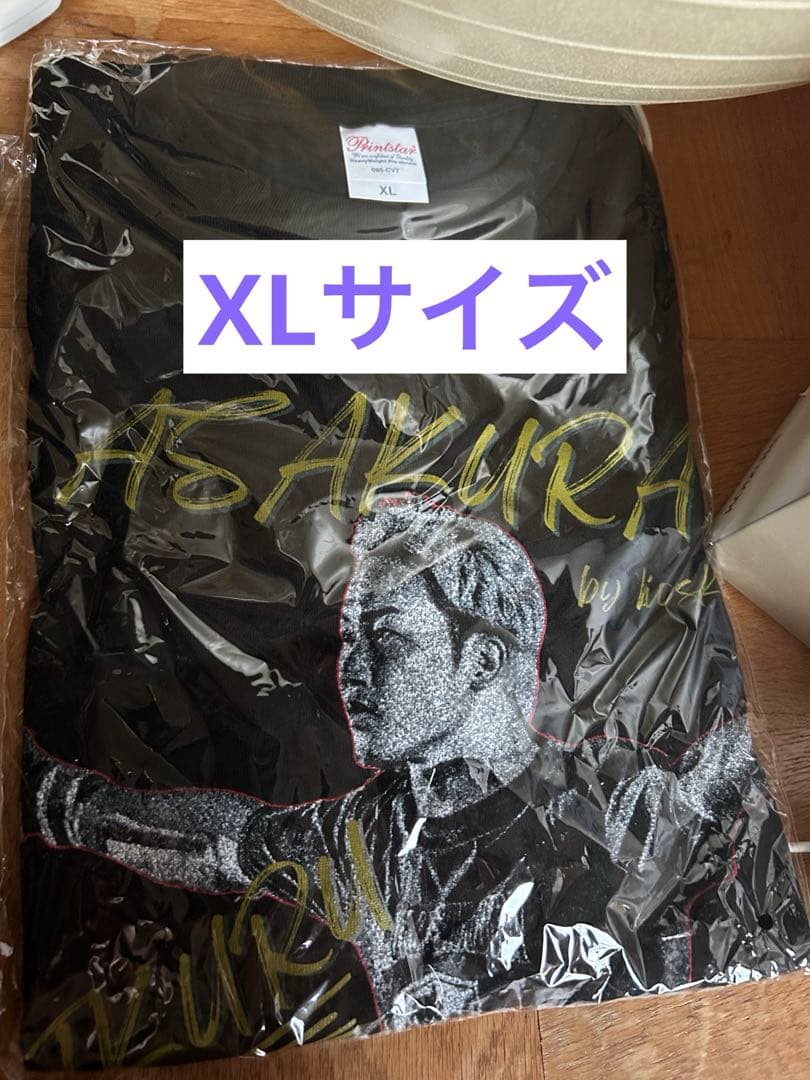 朝倉未来　ノベルティ 応援Tシャツ BIOSKIN 新品未開封