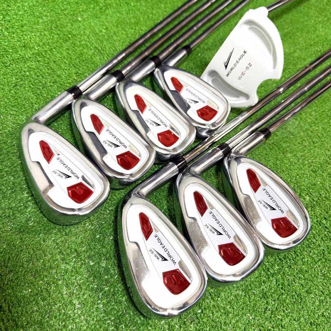 ゴルフセット　初心者応援　ワールドイーグル　WE-5Z 美品　右打ち　すぐ使える
