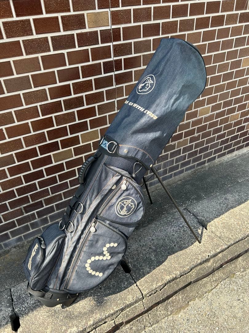 EVISU GOLF　キャディバッグ（スタンド付き） 芝生くん