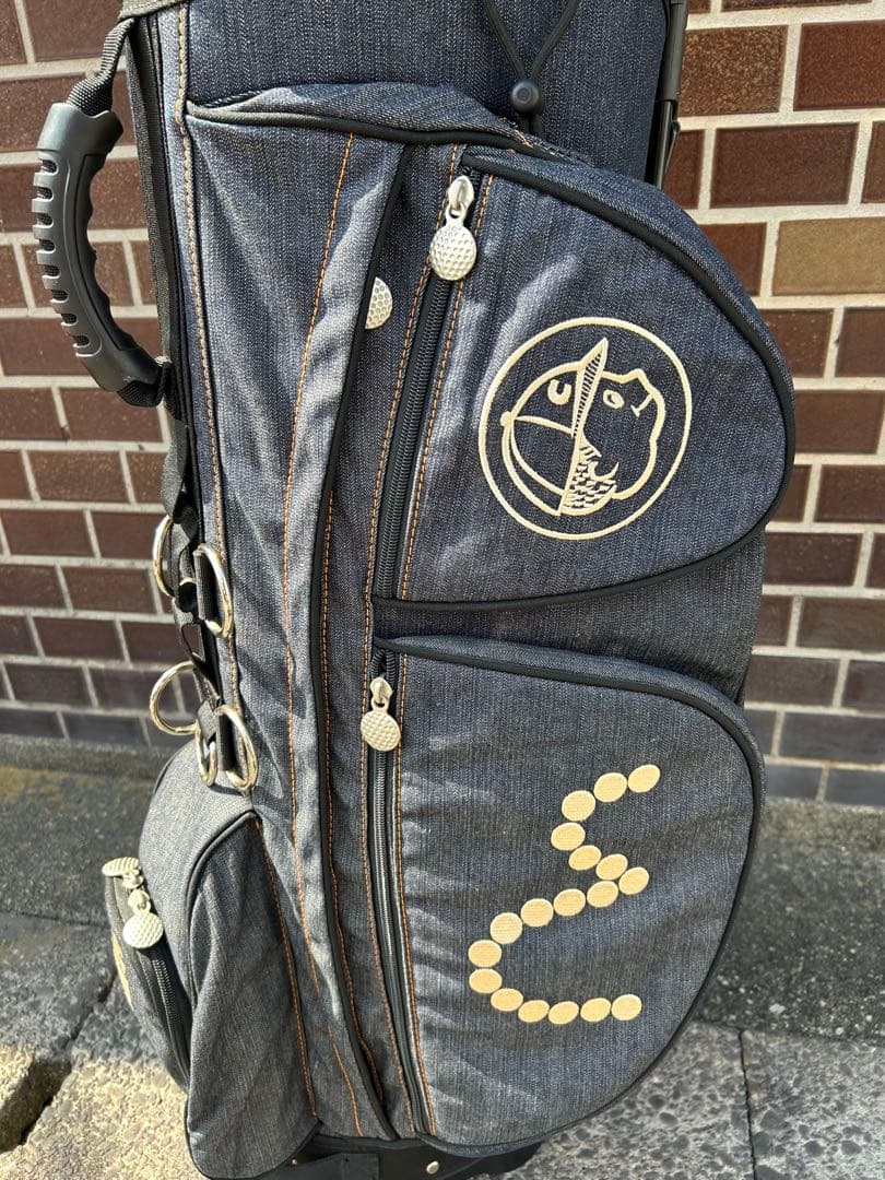 EVISU GOLF　キャディバッグ（スタンド付き） 芝生くん