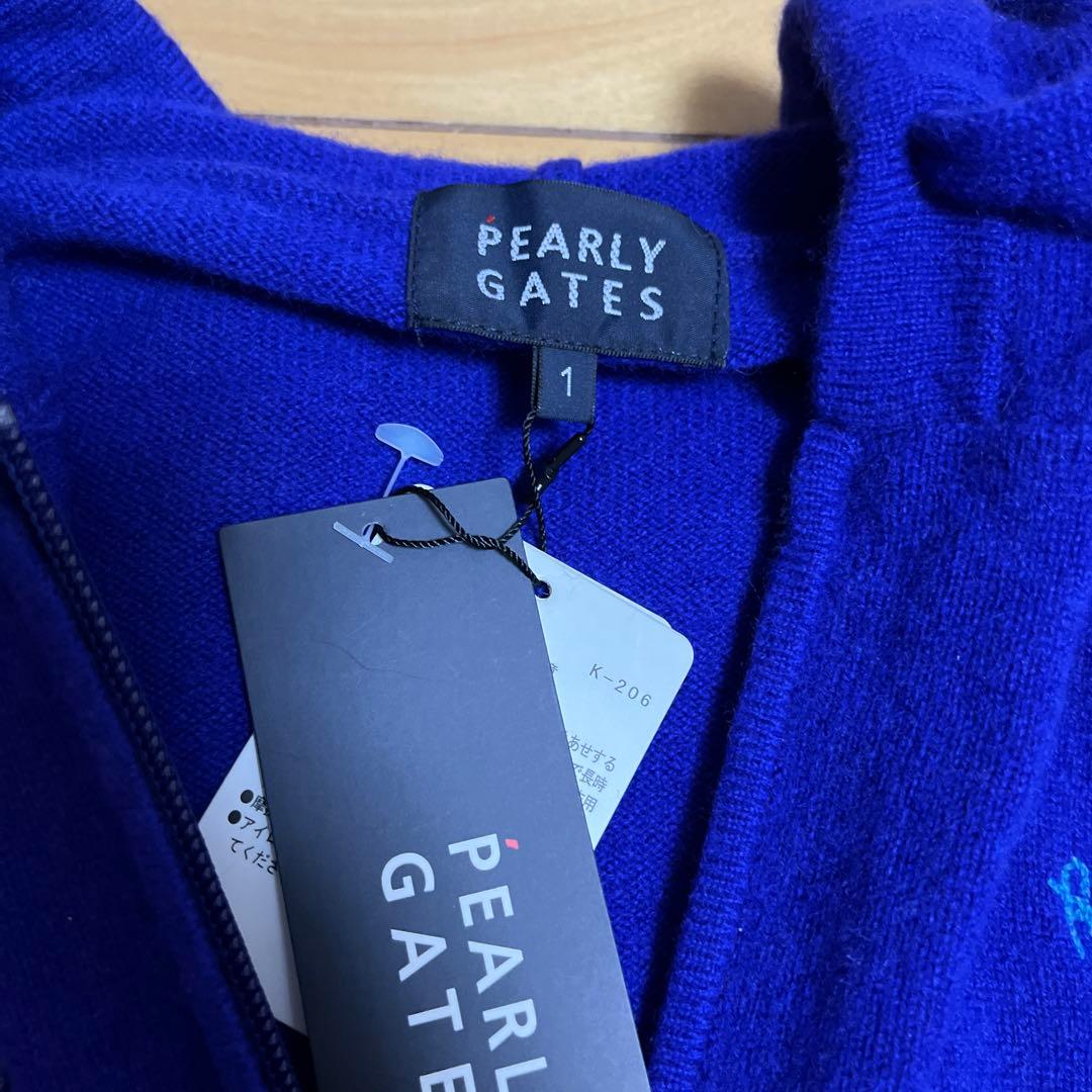 パーリーゲイツ ニットパーカー カシミヤ　新品未使用