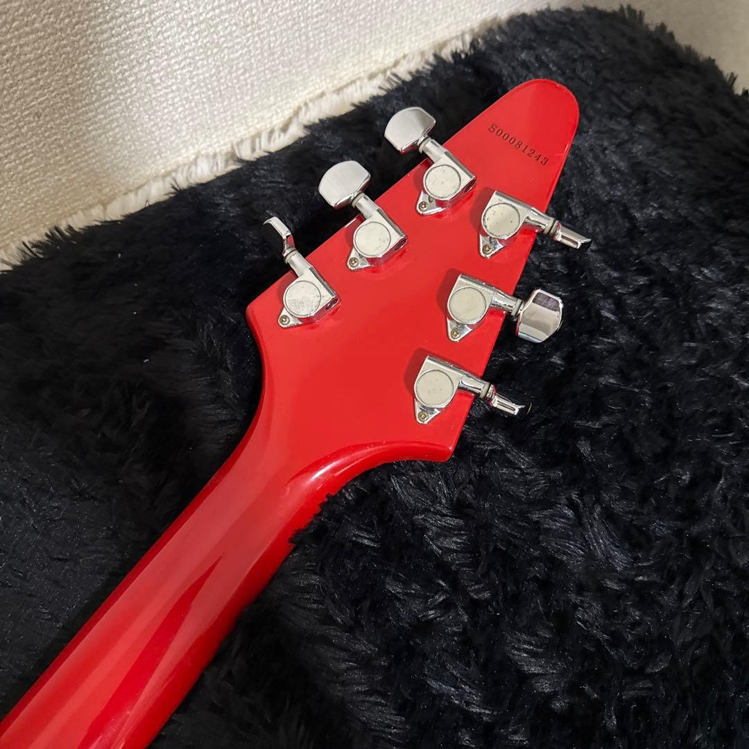 Epiphone フライングV FV エレキギター レッド 赤 弦楽器