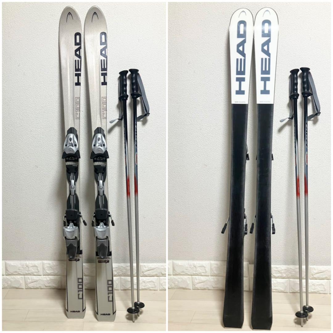 ストック付/HEAD C100 ヘッド スキーセット140