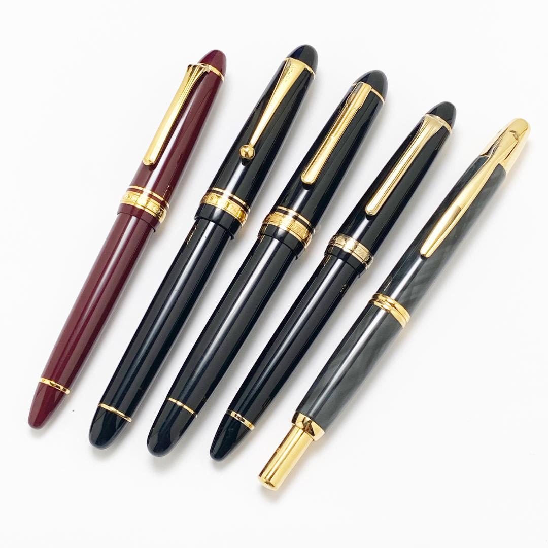 セーラー パイロット プラチナ 万年筆 14K 18K 5本セット