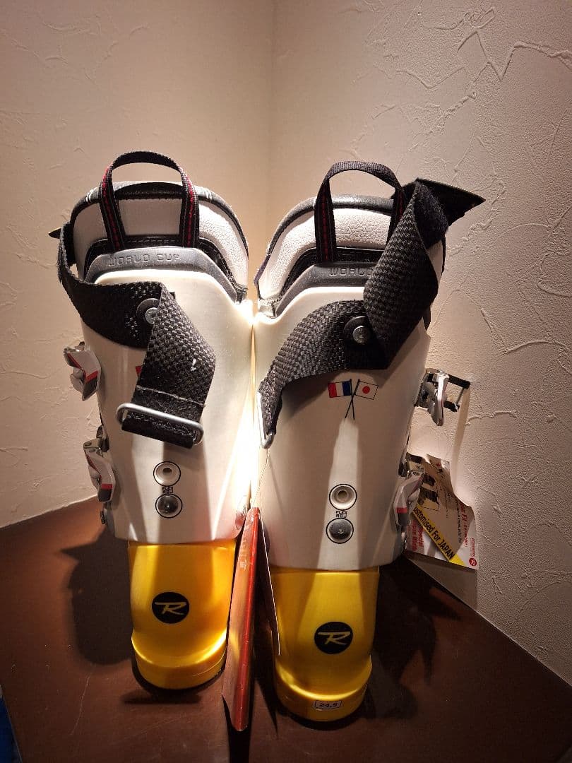 ROSSIGNOL スキーブーツ イエロー/ホワイト