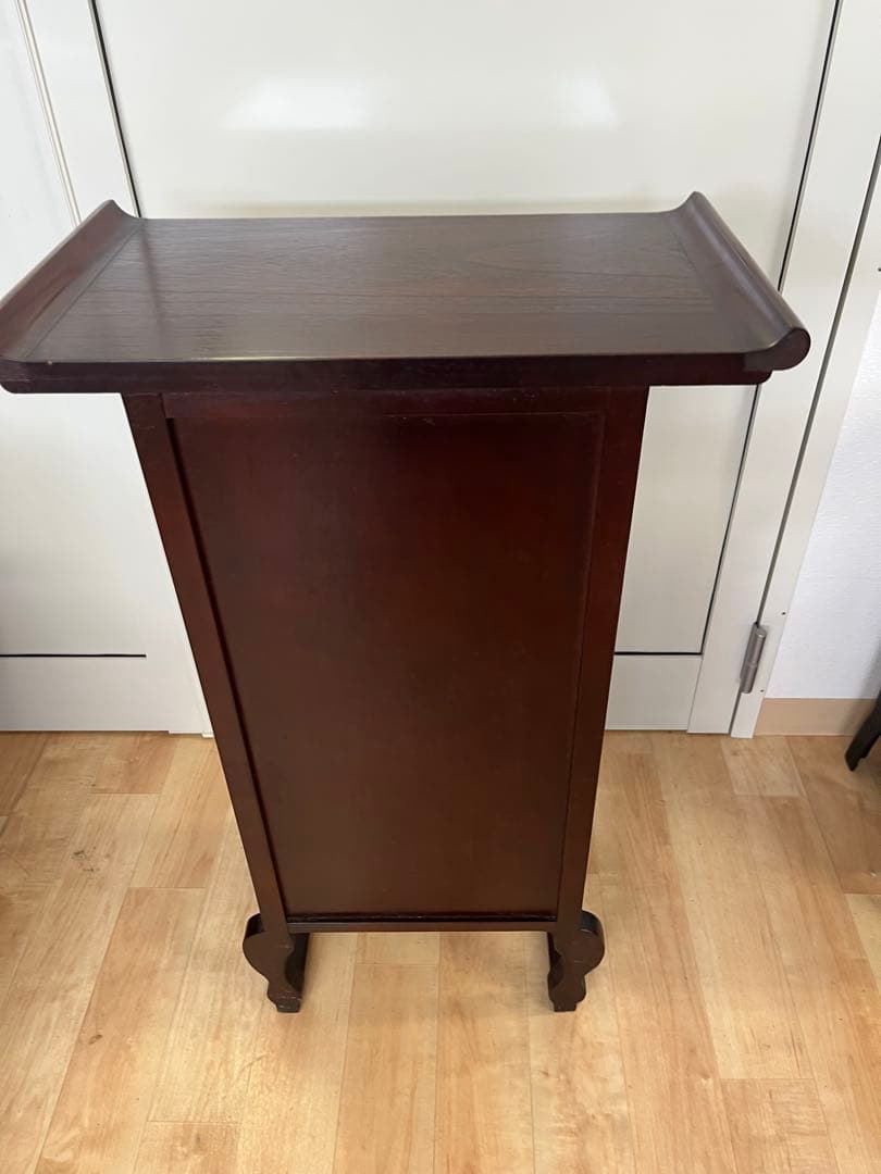 李朝家具 魚錠前付き 彫文字 ヤクジャン 薬箪笥 小引き出し 韓国朝鮮 古民具