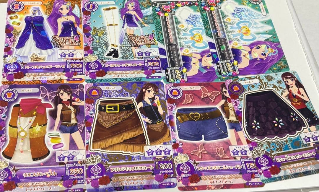 アイカツ 初期カード スパイシーアゲハ マスカレード 紫吹蘭