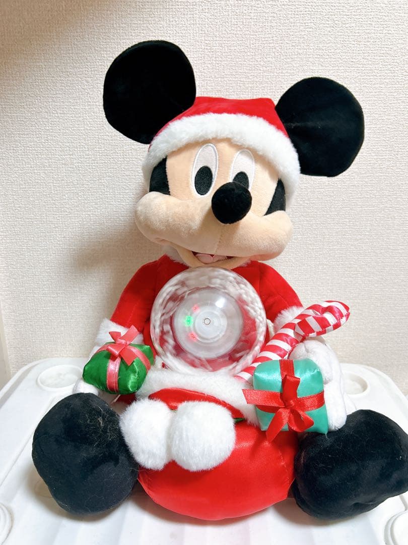 ディズニーストア ミッキー クリスマス ミュージック ぬいぐるみ