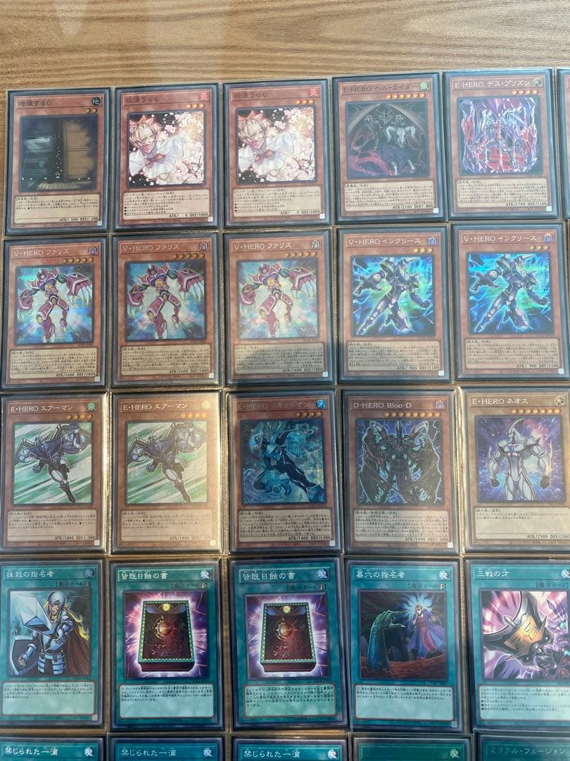 遊戯王　デッキ　HERO シークレット