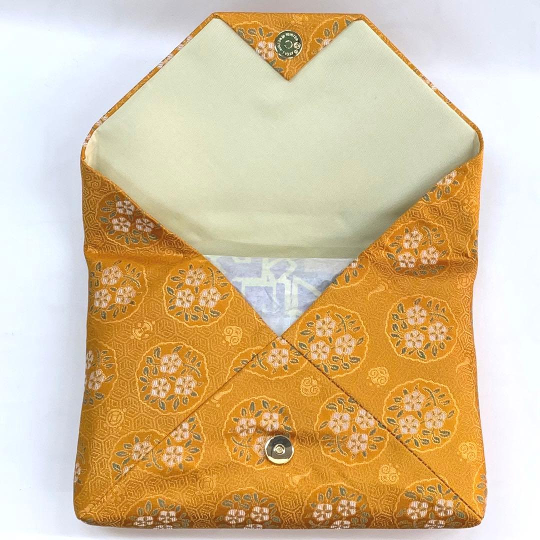 【数寄屋袋 12   特優上　音羽裂】正絹　箱なし