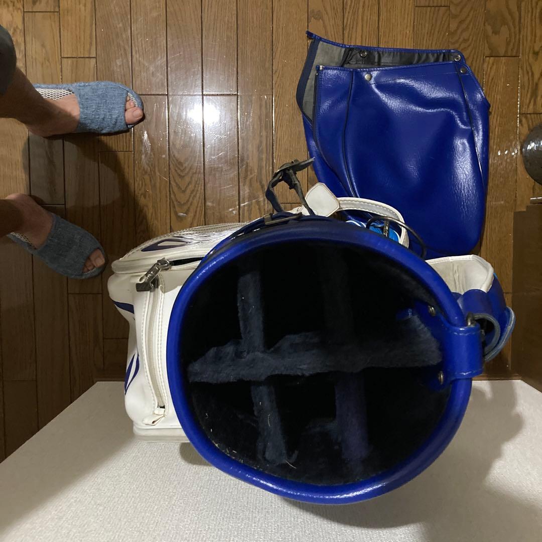 MIZUNO キャディバッグ 青/白